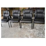 Set of 4 Nice Lobby/Reception Chairs
