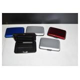 Set of 5 New Credit Card Cases