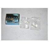 Vtg Avon Sterling Marquise CZ Cluster Necklace