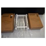 Pair of New Refrigerator Egg Drawer Shelves