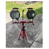 Husky Work Lights & Stand- Read Details