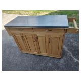 Rolling Kitchen Island - Read Details