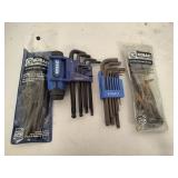 4 Kobalt Hex Key Sets