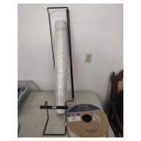2 Uline Polytubing Rolls with Wall Holders
