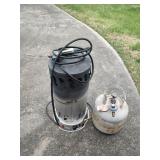 Propane Heater and Tank