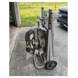 Dewalt Miter Saw with Ridgid Stand - Read Details