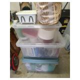 Large Assortment of Kitchen Storage & Dishes #1