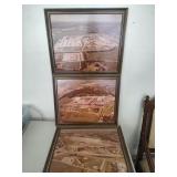3 Framed Aerial Photos of Alcoa Plant