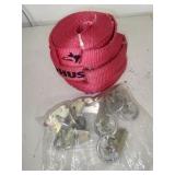 E-Track Tie Down O-Rings and Straps