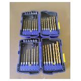2 Sets of Kobalt Drill Bits