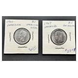 Two Venezuelan Bolivar Coins