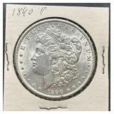 1890-P Morgan Silver Dollar Coin