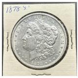 1878-S Morgan Silver Dollar Coin