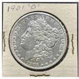 1901-O Morgan Silver Dollar Coin