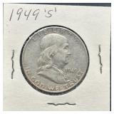 1949-S Franklin Silver Half Dollar