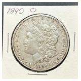 1890-O Morgan Silver Dollar Coin