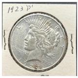 1923-P Peace Silver Dollar Coin