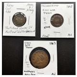 Civil War Era Token Collection