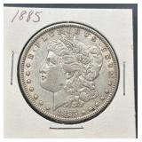 1885 Morgan Silver Dollar