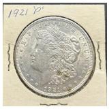 1921-P Morgan Silver Dollar Coin
