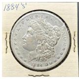 1884-S Morgan Silver Dollar Coin