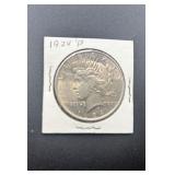 1924-P Peace Silver Dollar Coin