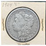 1904 Morgan Silver Dollar (S Mintmark)