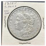 1878-P Morgan Silver Dollar