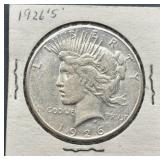 1926-S Peace Silver Dollar Coin