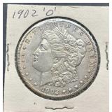 1902-O Morgan Silver Dollar