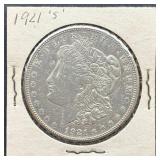 1921-S Morgan Silver Dollar Coin