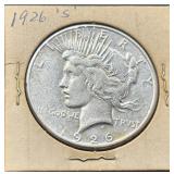 1926-S Peace Silver Dollar Coin
