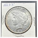 1923-S Peace Silver Dollar Coin
