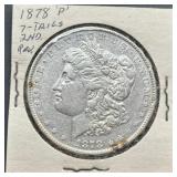 1878-P Morgan Silver Dollar