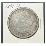 1891-O Morgan Silver Dollar Coin