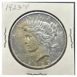 1923-S Silver Peace Dollar Coin