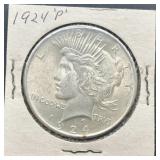 1924 Philadelphia Mint Peace Dollar