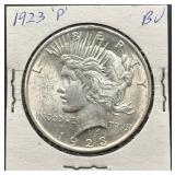 1923-P Peace Silver Dollar BU Condition