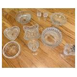 Clear Glassware Assorted Designs