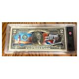 $2 Bill with Apollo 11 Design