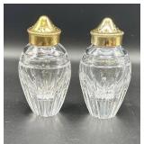 Waterford Hanover Salt & Pepper Crystal Shaker Set