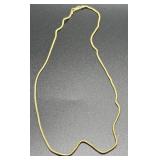 14K Gold Snake Chain Necklace