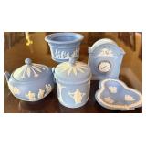 Wedgwood Blue Jasperware Collectibles
