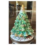 Limoges Christmas Tree Box