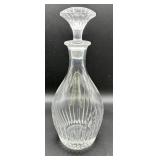 Clear Crystal Decanter with Stopper