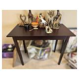 Wood Table with Rectangular Top