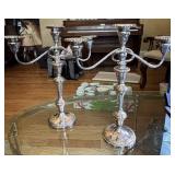 Rogers Silver Co. Candelabras