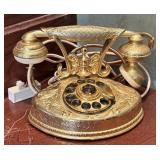 Vintage Brass Takara Rotary Phone