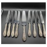 Sterling Stieff Flatware Set with Various Pieces