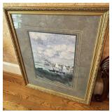 Framed Maritime Artwork